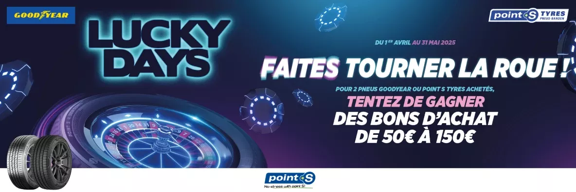 Point S Lucky Days Goodyear 2025