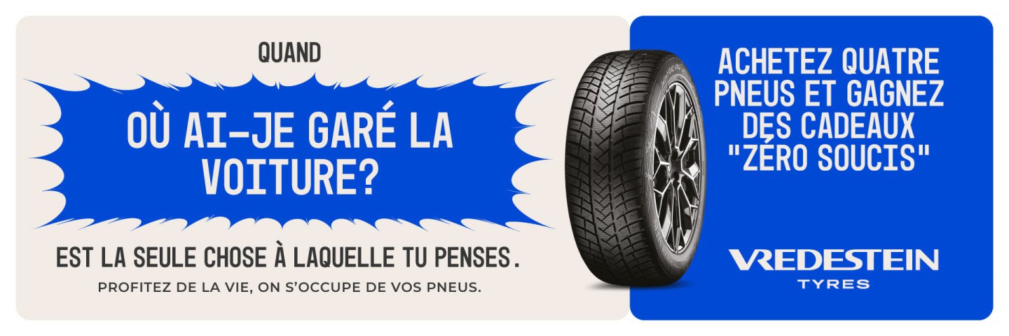 Promotion Vredestein octobre novembre 2025