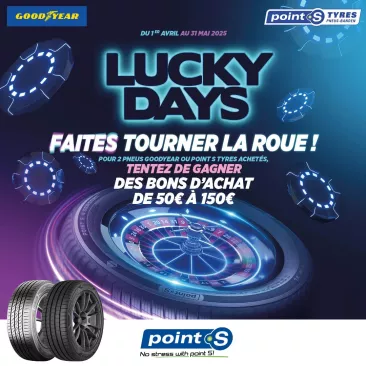 Point S Lucky Days Goodyear 2025